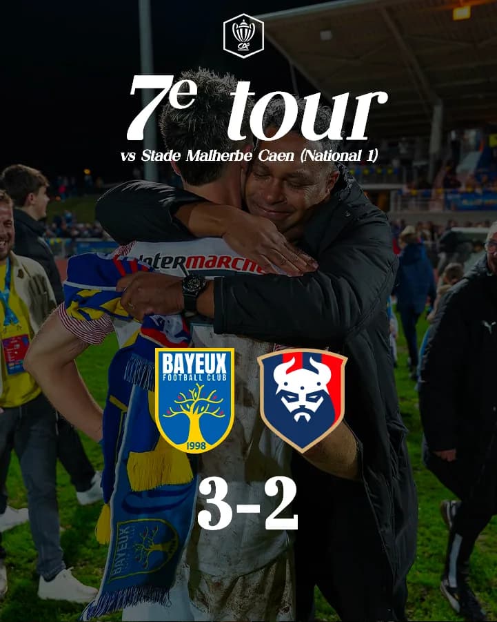 7ᵉ tour contre Stade Malherbe Caen