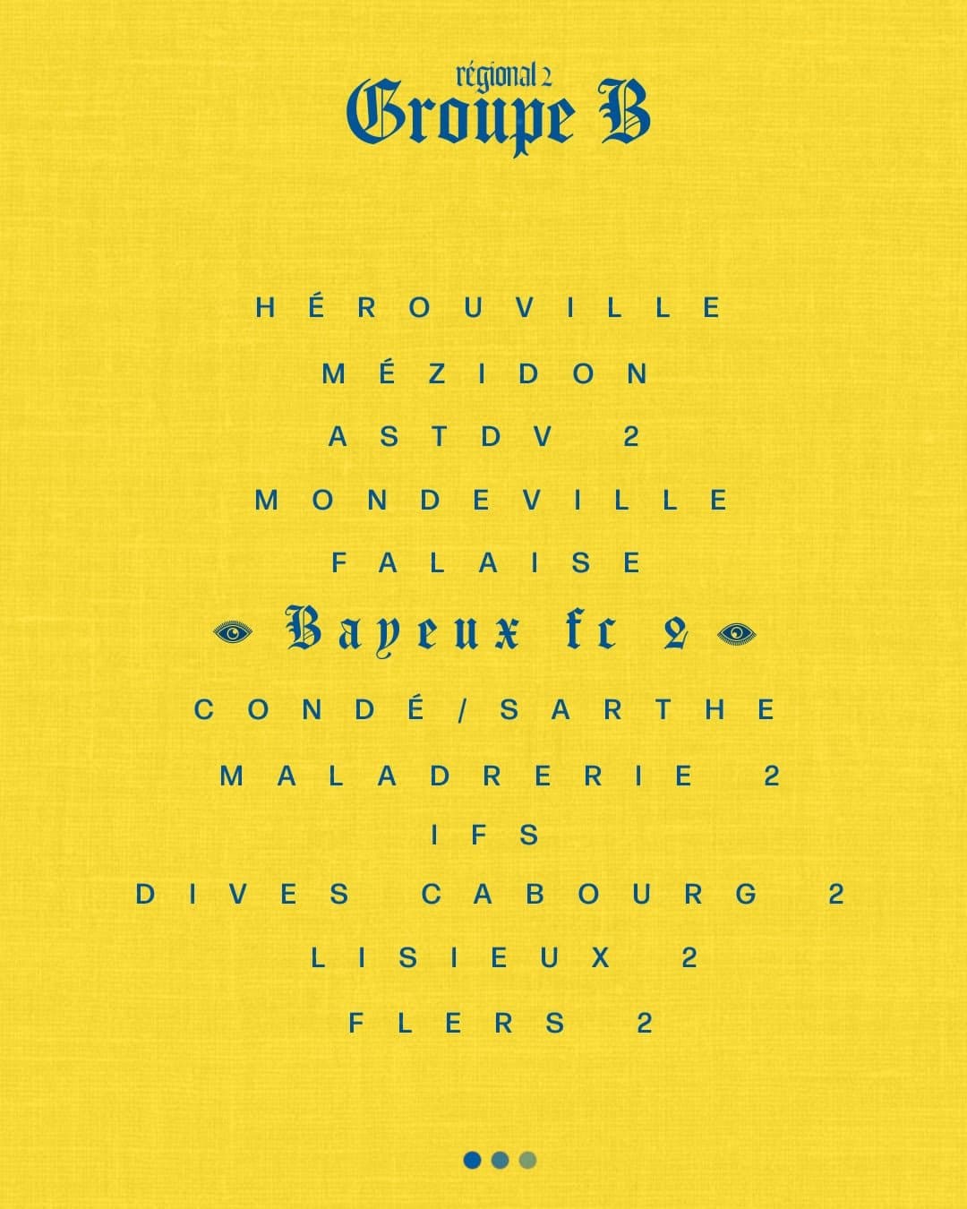 Régional 2 : Découvrez les équipes du groupe B