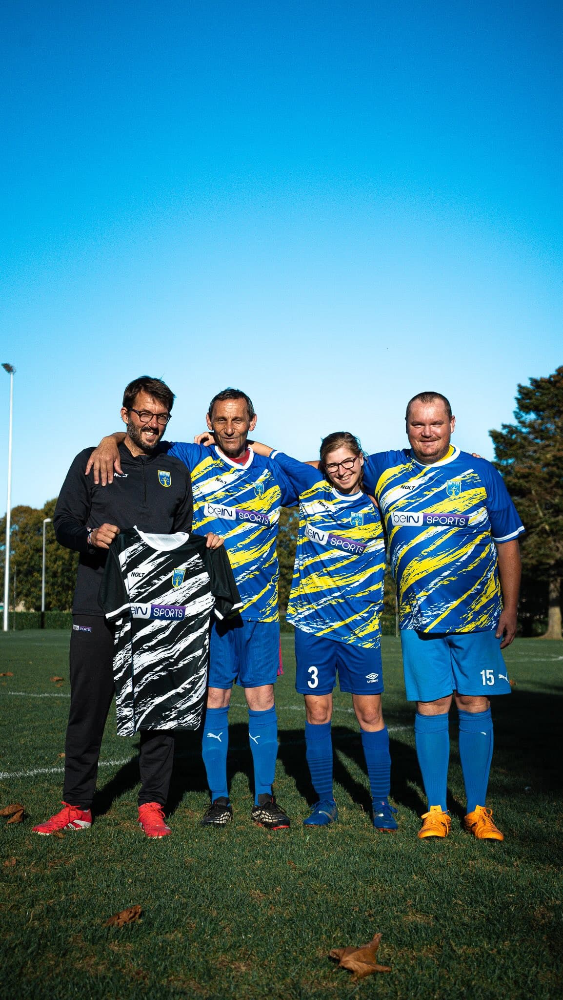 Nouvelle tenue pour notre Sport Adapté !