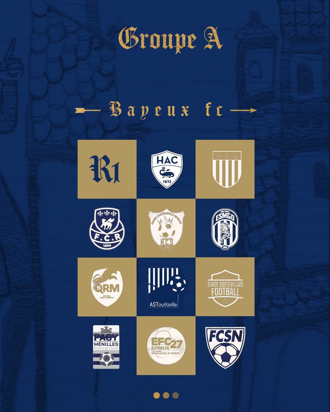 Régional 1 : Découvrez les équipes du groupe A