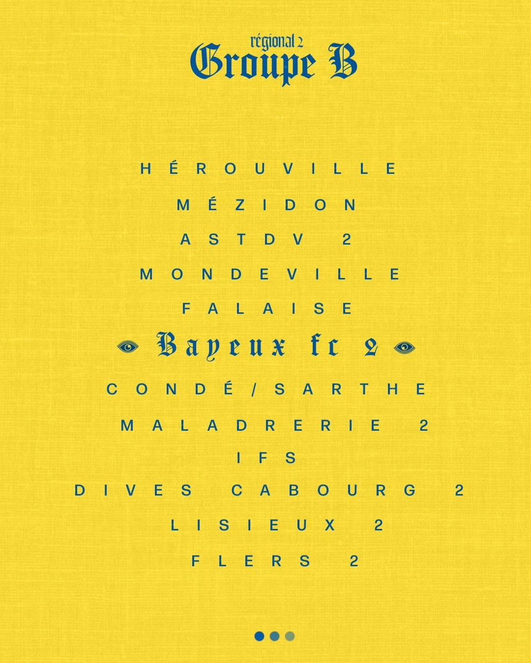 Régional 2 : Découvrez les équipes du groupe B